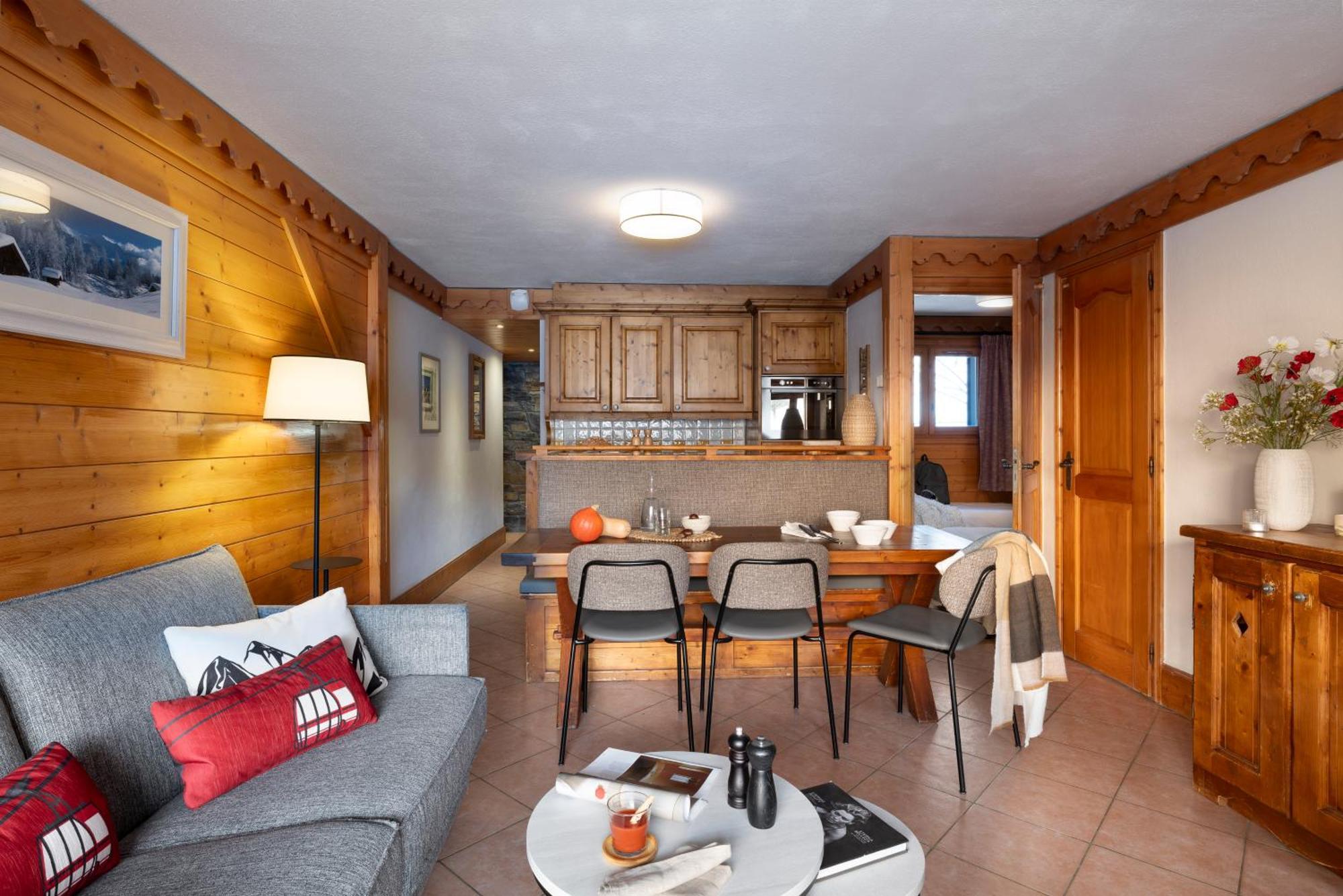 Résidence Pierre&Vacances Premium Les Fermes De Méribel Exterior foto